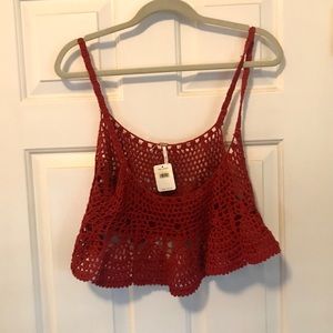 Free People Crochet Top